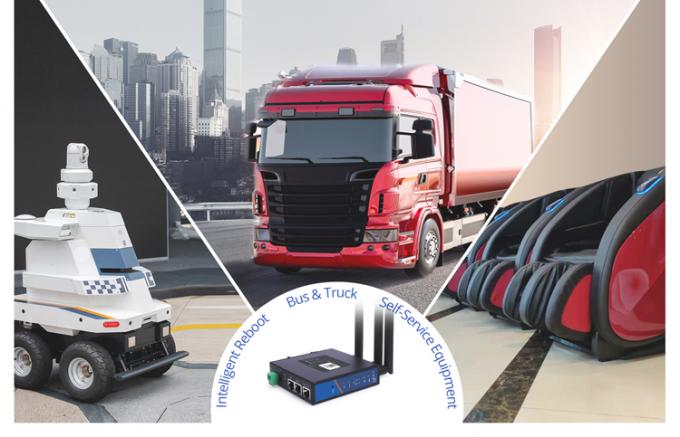 PUSR USR-G806W-E 4g Endüstriyel OpenVPN Router Europe 2.4G WiFi Geliştirilmiş 2*2 MIMO, Sim Kart yuvası ile 300Mbps'e Kadar 13