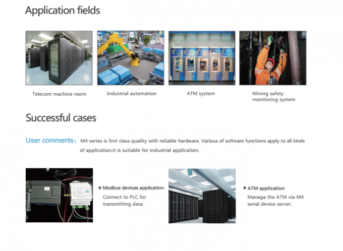 PUSR USR- N510 Endüstriyel Modbus Gateway Seri RS232 RS485 RS422 AT komutlu Ethernet dönüştürücüsü İşlev IoT Cihazı 8