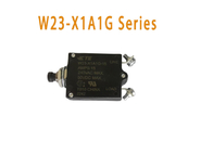 1 kutuplı 7.5A panel montajlı termal devre kesici, itme çekme aktüatörü W23-X1A1G-7.5