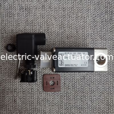 İyi bir fiyat. Burkert 0330 serisi Doğrudan hareket eden solenoid valfi 020292 voltajı 24V çevrimiçi