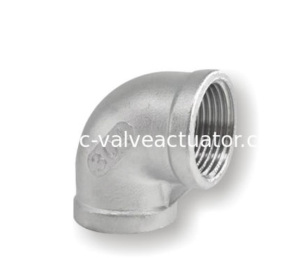 İyi bir fiyat. 90 Derece Paslanmaz Çelik Dirsek Boru SS İç Vida Bent Dişi Döküm Dişli çevrimiçi