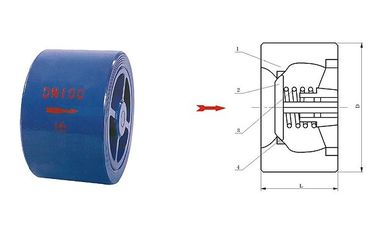 İyi bir fiyat. CVWR Dökme bakır gofret sessizlik kontrol sanayi sistemi güç istasyonu valf 100mm çevrimiçi
