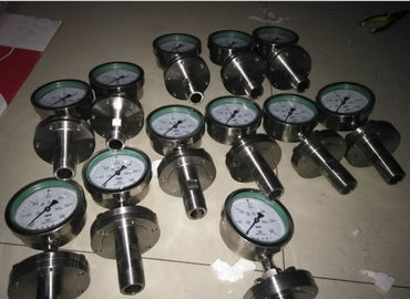 İyi bir fiyat. Stainless steel corrosion proof diaphragm pressure gauge flang type YTP -100F çevrimiçi