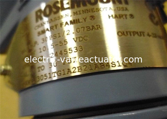 İyi bir fiyat. Rosemount 3051TG Çevrimiçi Basınç Göndericisi 3051TG1A2C21AB4M5K5 -14.7 ila 30PSI çevrimiçi