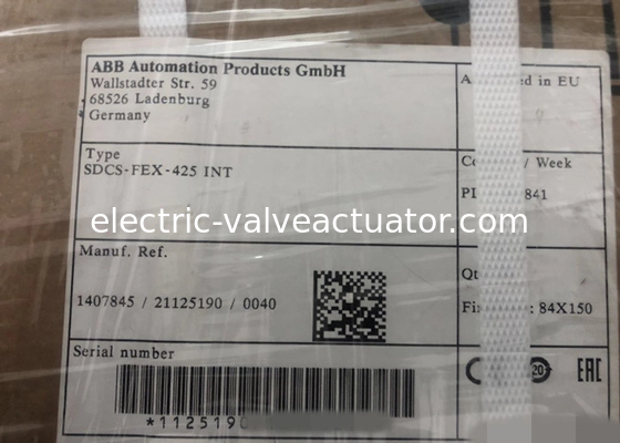 İyi bir fiyat. ABB Kontrol Alanı uyarıcısı SDCS-FEX-425-INT 3x500V AC 25A SDCS-FEX-425 YENİ çevrimiçi