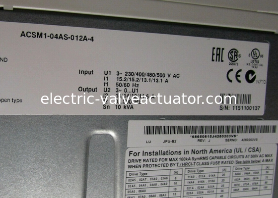 İyi bir fiyat. ACSM1-04AS-012A-4 MOTION CONTROL FREQUENCY CONVERTER UL OPEN TYPE B FRAME çevrimiçi
