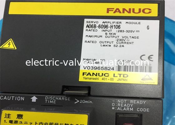 İyi bir fiyat. 283-325V,9.1KW A06B-6096-H106 AC Servo Amplifier Fanuc ALPHA SERVO MODULE çevrimiçi