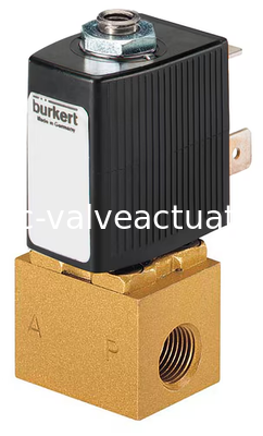 İyi bir fiyat. Yön Anahtarlama Uygulamaları için Bürkert Tip 6012 Kompakt 3 Yollu Solenoid Valf çevrimiçi