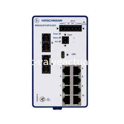 İyi bir fiyat. Hirschmann BRS20-8TX/2FX-EEC Yönetilen Endüstriyel Ethernet Değiştiricisi 8TX + 2FX Fiber çevrimiçi