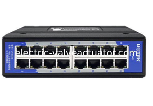 İyi bir fiyat. UOTEKUT-6516 16-Port Yönetilmeyen Endüstriyel Ethernet Değiştiricisi 10/100M DIN-Rail Wide Temperature Network Switch çevrimiçi