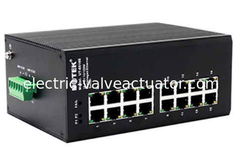 İyi bir fiyat. UOTEK UT-6516E 16 Bağlantı Noktalı 100M Gelişmiş Yıldırım Korumasına Sahip Endüstriyel Ethernet Anahtarı çevrimiçi