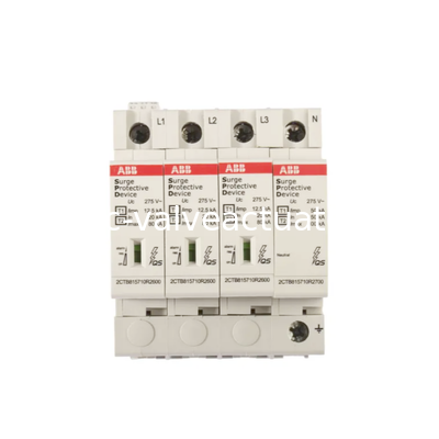 İyi bir fiyat. ABB 2CTB815710R0700 Aşırı Gerilim Koruma Cihazı SPD Tip 1+2 3P+N 275V Yıldırım Aşırı Gerilim Koruyucu çevrimiçi