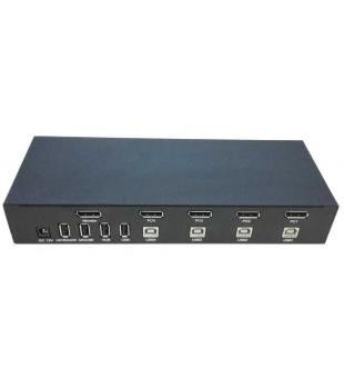 İyi bir fiyat. 4 Bağlantı Noktalı DC12V 3840x2160 Masaüstü KVM Anahtarı SW2401DP DYLINK çevrimiçi