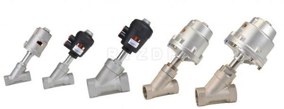 İyi bir fiyat. PN1.6 İki Yollu Piston Açılı Koltuk Valfi SS316L Otomatik Tahliye Vanası çevrimiçi