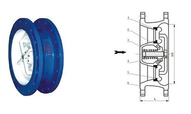İyi bir fiyat. API 598 SCVX sessizlik çekvalfı GG25 gövde çapı 300 - 1200mm karter pompası için çevrimiçi